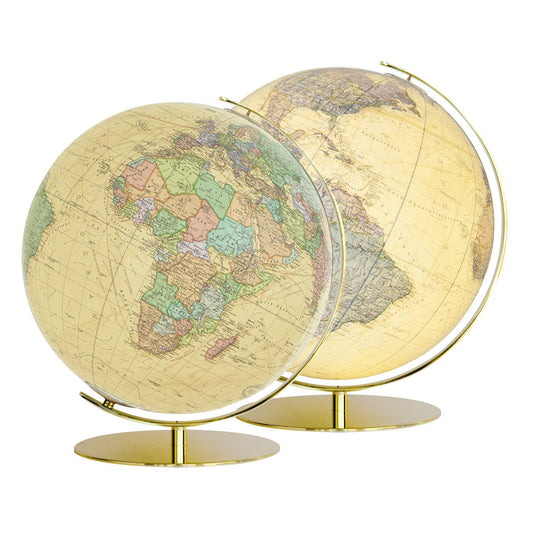 Globe lumineux Columbus ROYAL D 34 cm compatible OID, anglais, différentes variantes