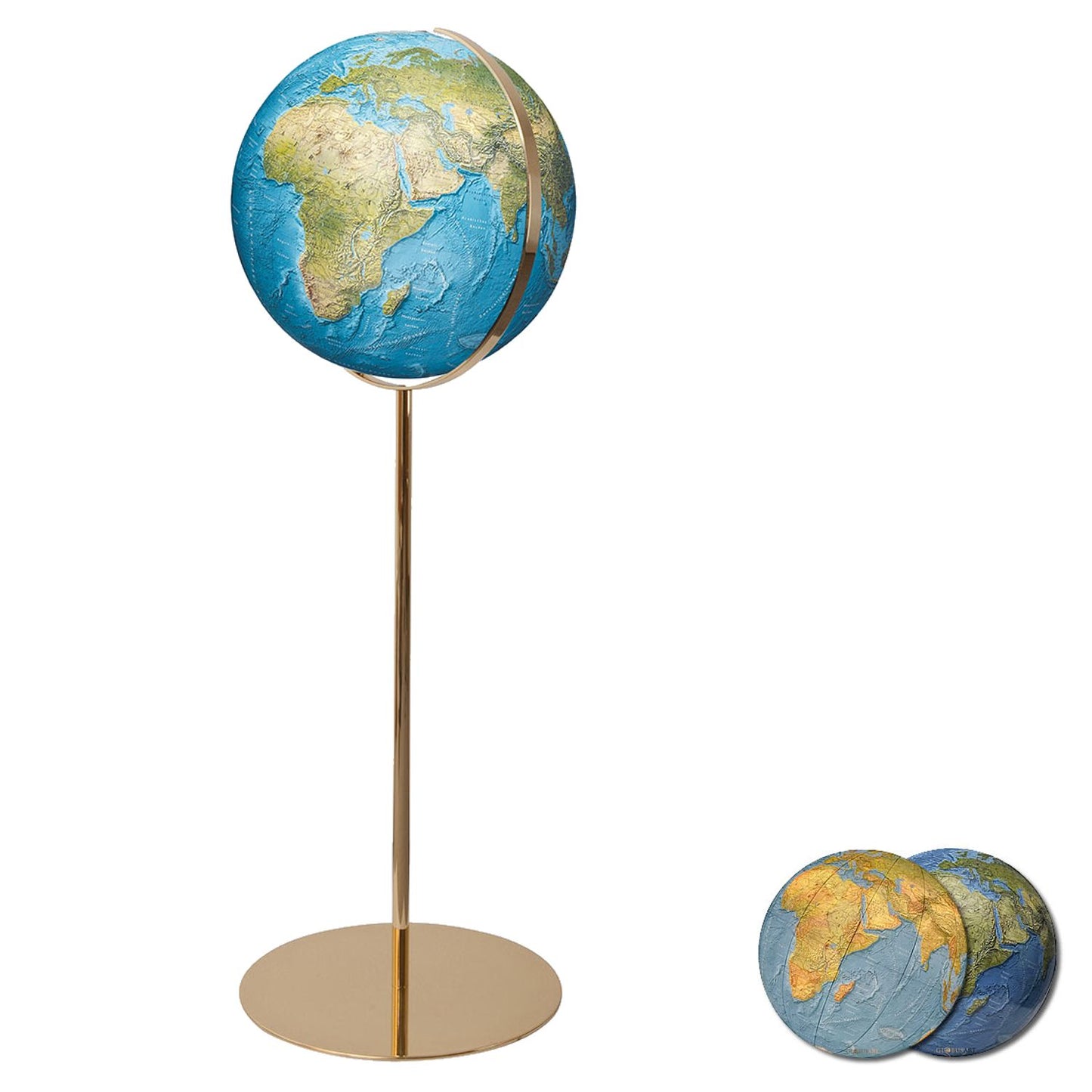 Globe terrestre Columbus Duorama D 40 cm, image de carte en anglais, différentes variantes
