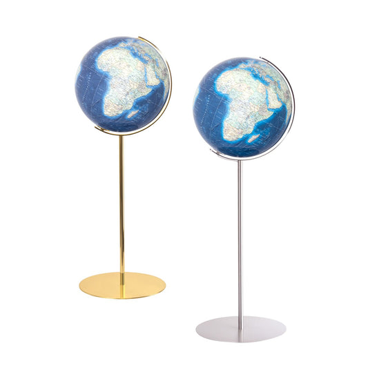 Globe terrestre Columbus Duo Azzurro D 40 cm, carte anglaise, diverses variantes