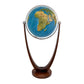 Globe terrestre à poser Columbus Harmonie D 60 cm verre acrylique et pied fourche, anglais, divers