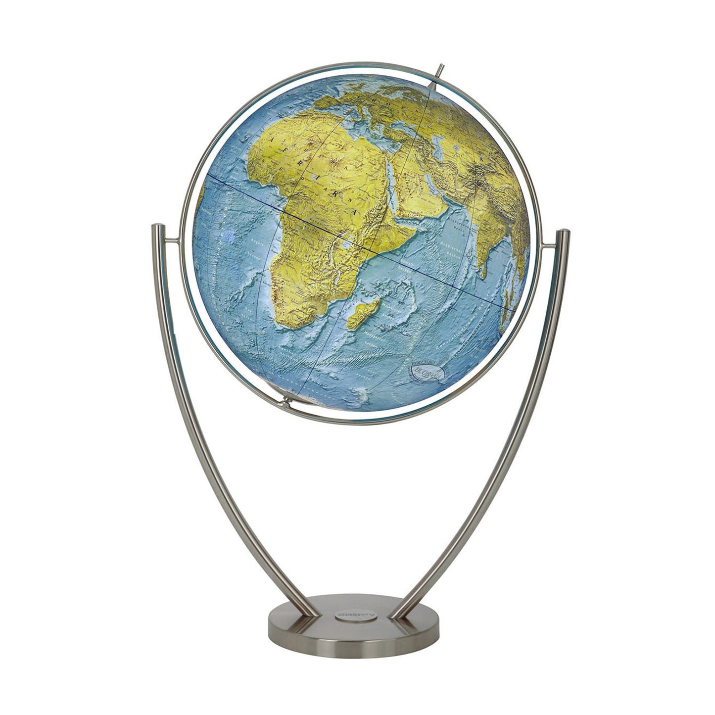 Globe sur pied Columbus Magnum DUORAMA avec base à fourche, anglais, jusqu'à D 100 cm