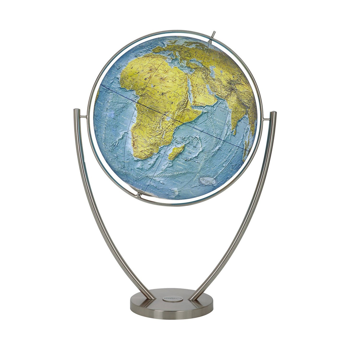 Globe sur pied Columbus Magnum DUORAMA avec base à fourche, français, jusqu'à D 100 cm