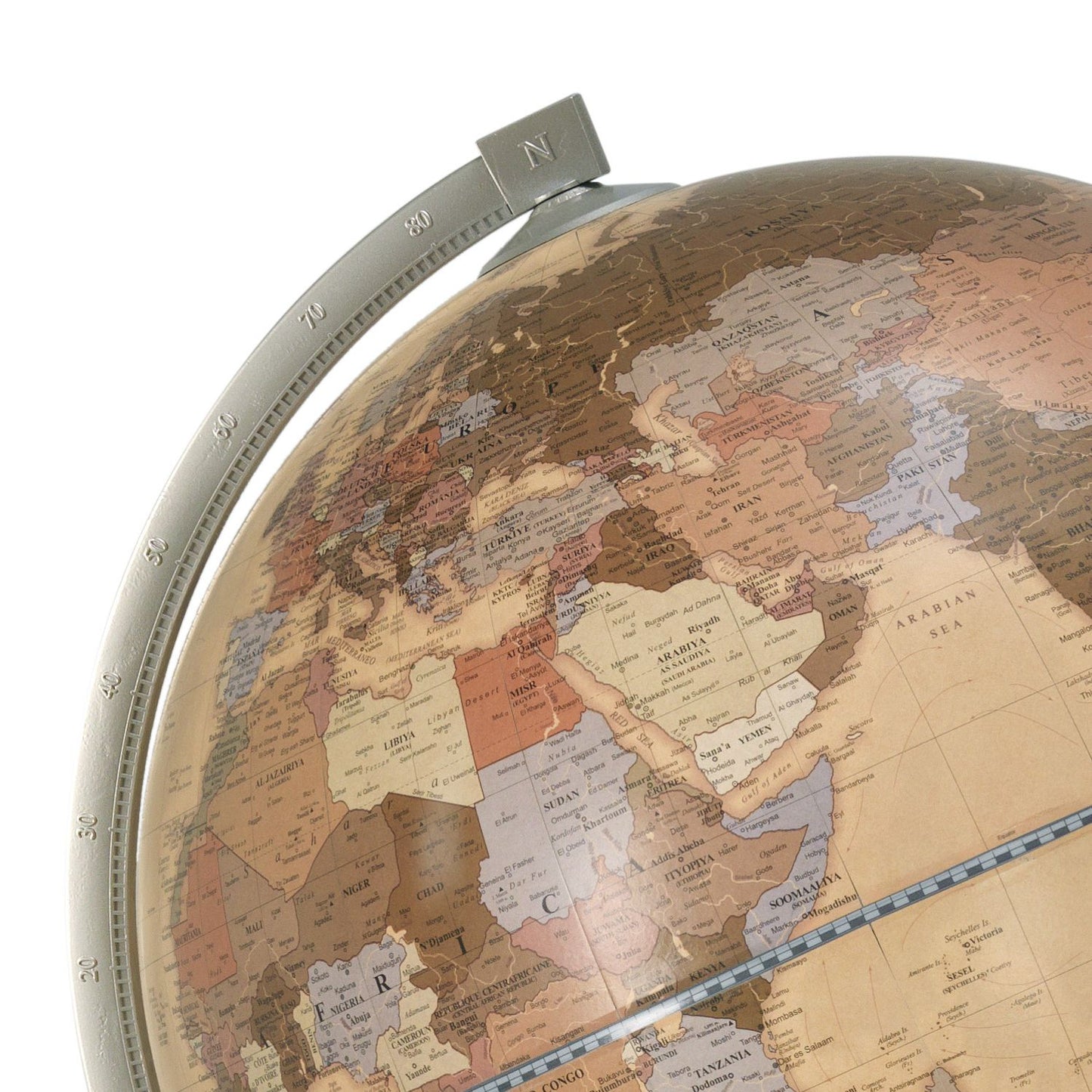 Globe sur pied Zoffoli Vasco da Gama D 40 cm H 115 cm, différentes variantes