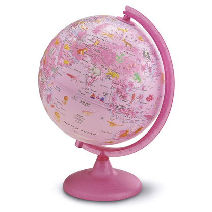 Globe lumineux pour enfants Räthgloben, 25cm D, 35cm H, différentes variantes