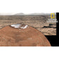 Globe lumineux National Geographic Red Planet Globe de bureau de la planète Mars 30 cm