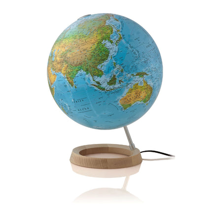 Atmosphère globe lumineux double image Full Circle 30 cm avec ou sans surface 3D