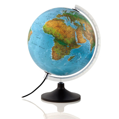 Atmosphère Solide globe lumineux double image 30 cm avec ou sans surface 3D