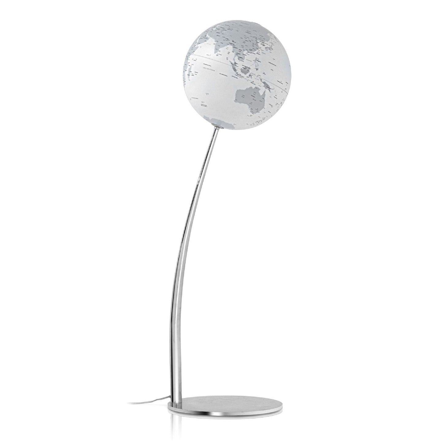 Atmosphère Debout Lumineux Globe Tige Réflexion H 110 cm