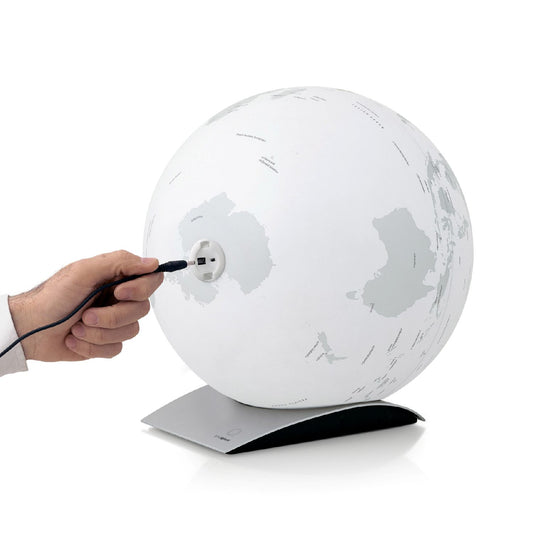 Globe lumineux d'ambiance Capital Q LED 30 cm rechargeable et boule amovible