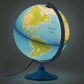 Räthgloben Globe Lumineux pour Enfants, Atmosphere Family, Massif ou Argenté, 30 cm