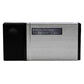 Soundmaster DAB400SI tragbares DAB+/UKW PLL-Radio, mit Akku, Aluoptik