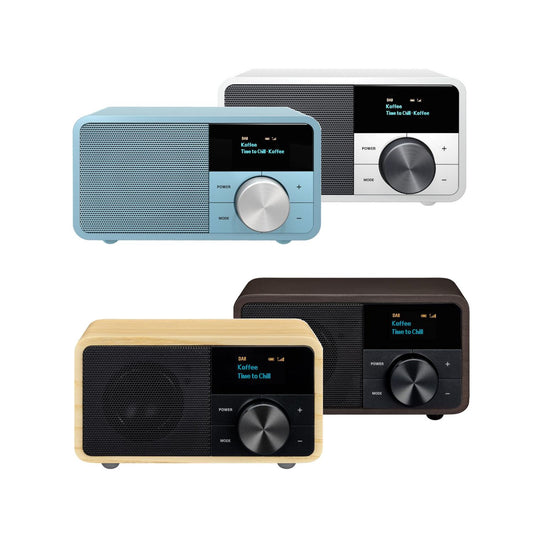Radio compacte Sangean DDR-7 "Genuine Mini DAB" avec FM, DAB+, Bluetooth, batterie rechargeable