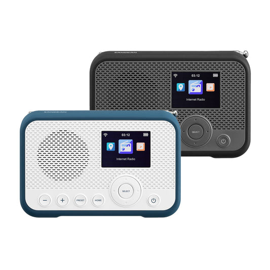 Radio Internet Sangean WFR-39 avec DAB+/FM, Wi-Fi, batterie, UPnP, musique en nuage, divers