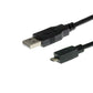 Câble adaptateur USB, prise A vers prise micro USB 1,3 ampère, câble de charge