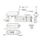 Wittenberg WB 559 antenne véhicule MiMo 5G/4G/3G/2G, GPS/GNSS