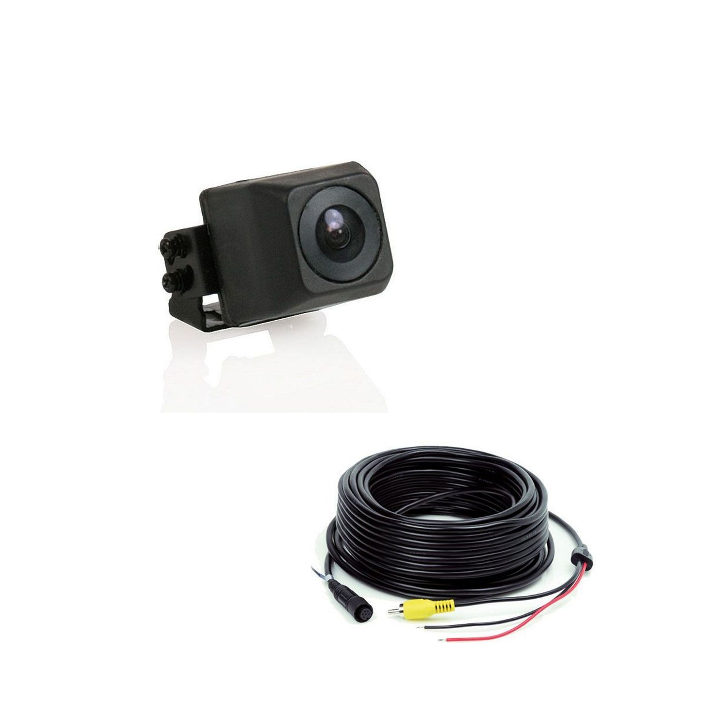 Caméra miniature Caratec Safety CS100MELA avec câble et adaptateur Angle de vue 160°