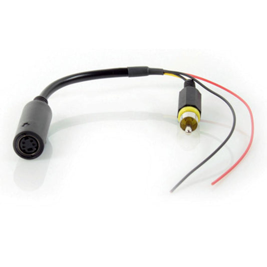Adaptateur de moniteur Caratec prise 4 broches vers fiche cinch (vidéo uniquement)