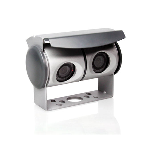 Caméra jumelle couleur Caratec Safety CS100TU avec double boîtier de commande, 110°