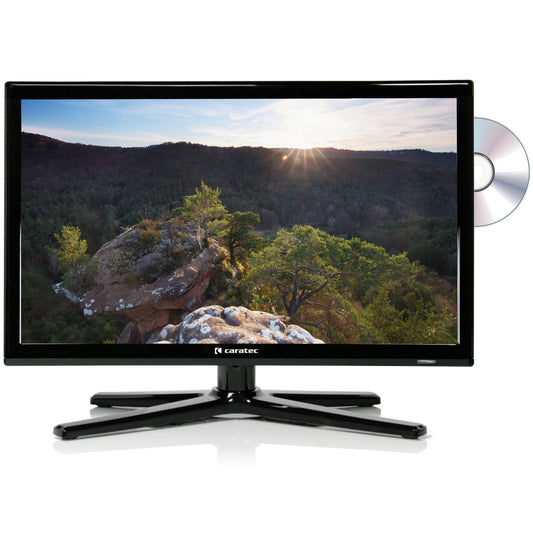 Caratec Vision CAV246DSW TV grand angle 60cm avec DVD, DVB-S2 et DVB-T2