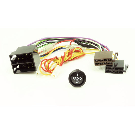 Adaptateur d'alimentation Caratec Install CI200A, interrupteur à bascule marche/arrêt radio