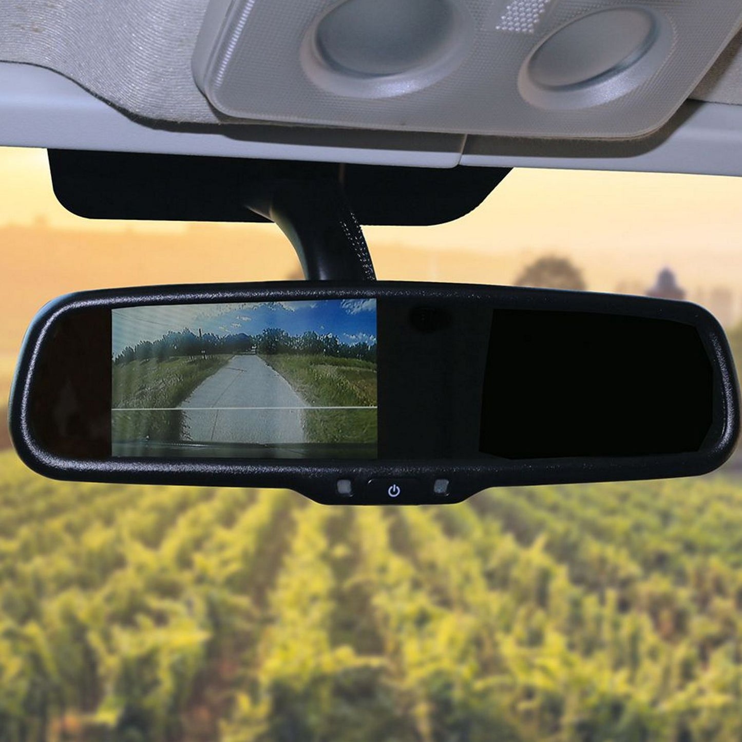 Moniteur miroir Caratec Safety CSM4300SD 11 cm (4,3") pour Fiat Ducato à partir de 2014