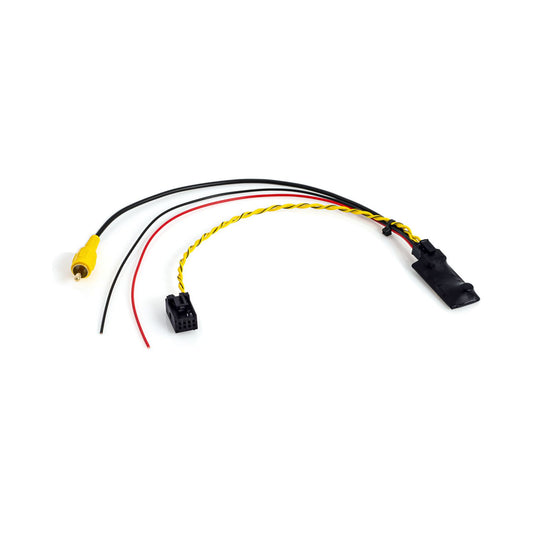 Adaptateur moniteur de sécurité Caratec fiche MQS vers fiche cinch Fiat X290