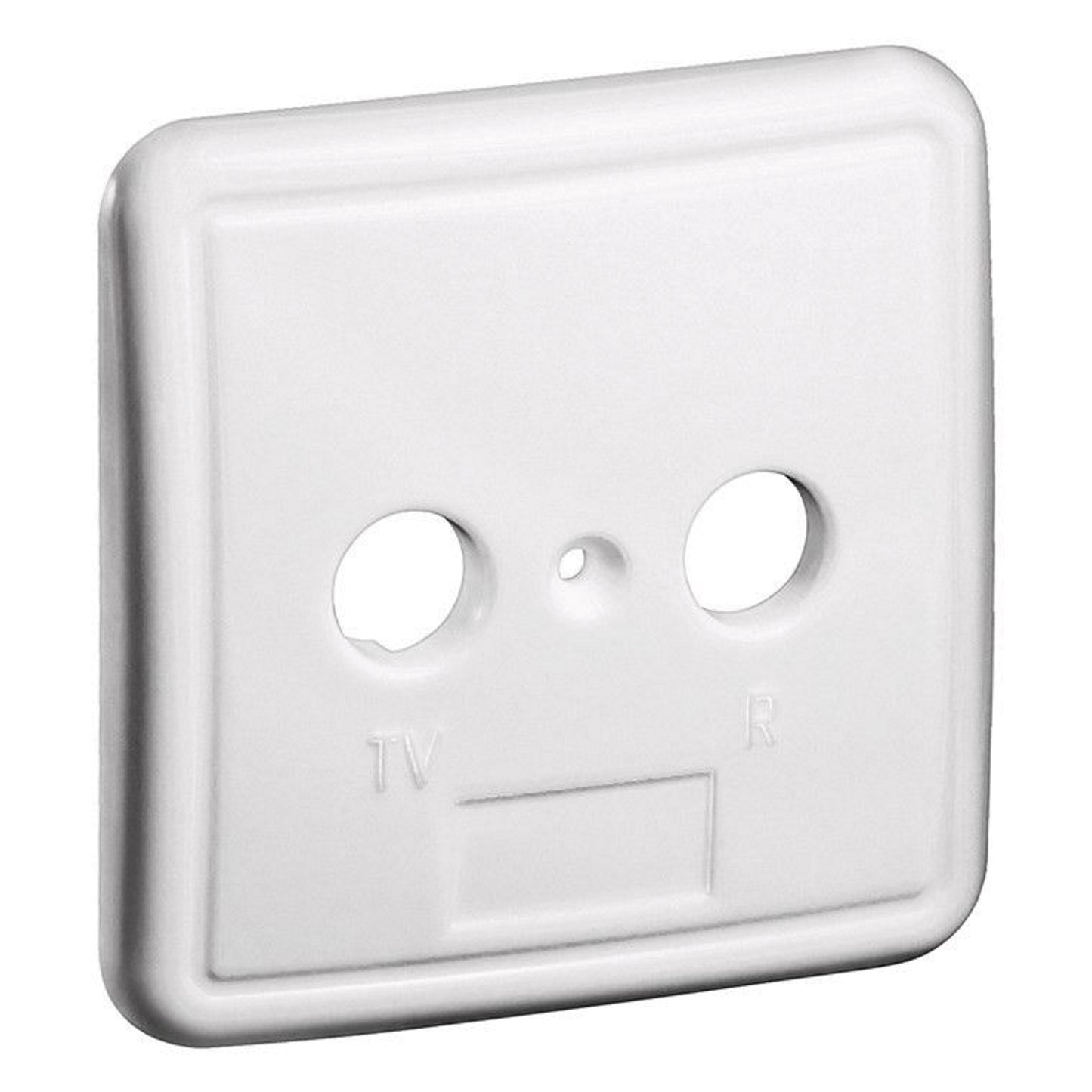 Couvercle Goobay X-hole pour prises d'antenne, différentes variantes