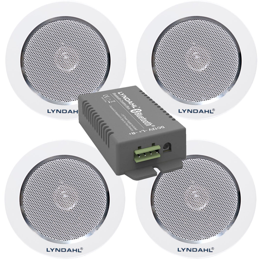 Ensemble d'enceintes LYNDAHL, CS200BT-AMP et CS120AL, avec 2 ou 4 enceintes