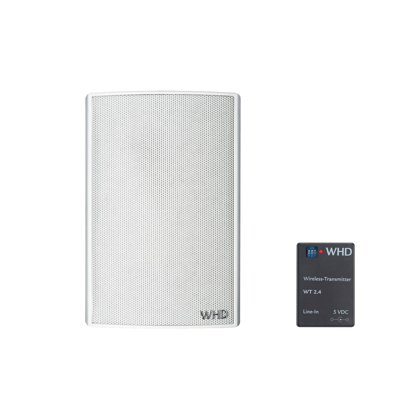 WHD Mini 4 Wireless - Enceinte hi-fi haute qualité blanc/noir