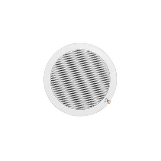 Haut-parleur encastrable 200mm rond, 20Ohm, panier métal blanc