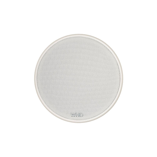 Haut-parleur encastrable 140mm rond, 20Ohm, plastique blanc