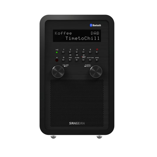 Radio Sangean DDR-60 BT DAB/DAB+, Aux-In, Bluetooth, en noir