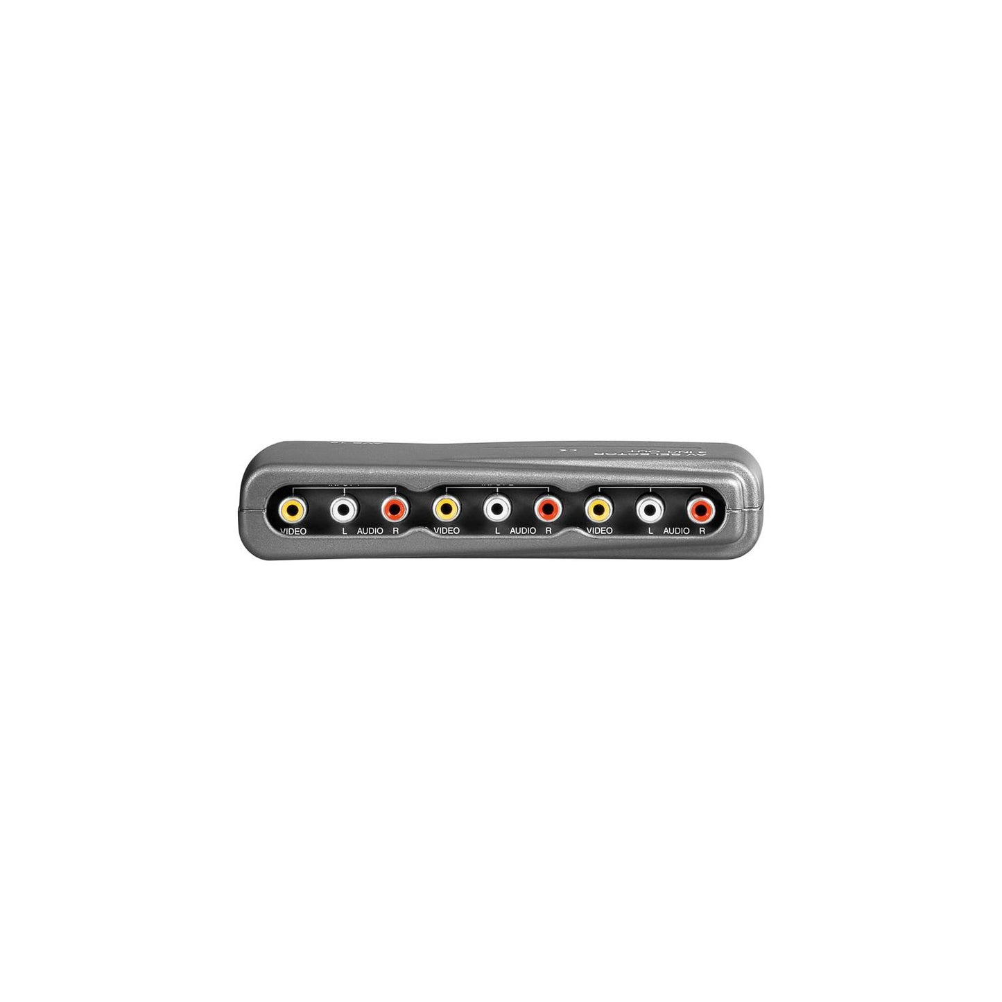 Boitier de commutation audio vidéo 3 entrées - 1 sortie