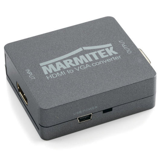 Convertisseur Marmitek Connect HV15 HDMI vers VGA avec prise jack 3,5 mm