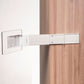 Caratec Flex CFA101L Support TV pour mobil-home, extension latérale, aluminium