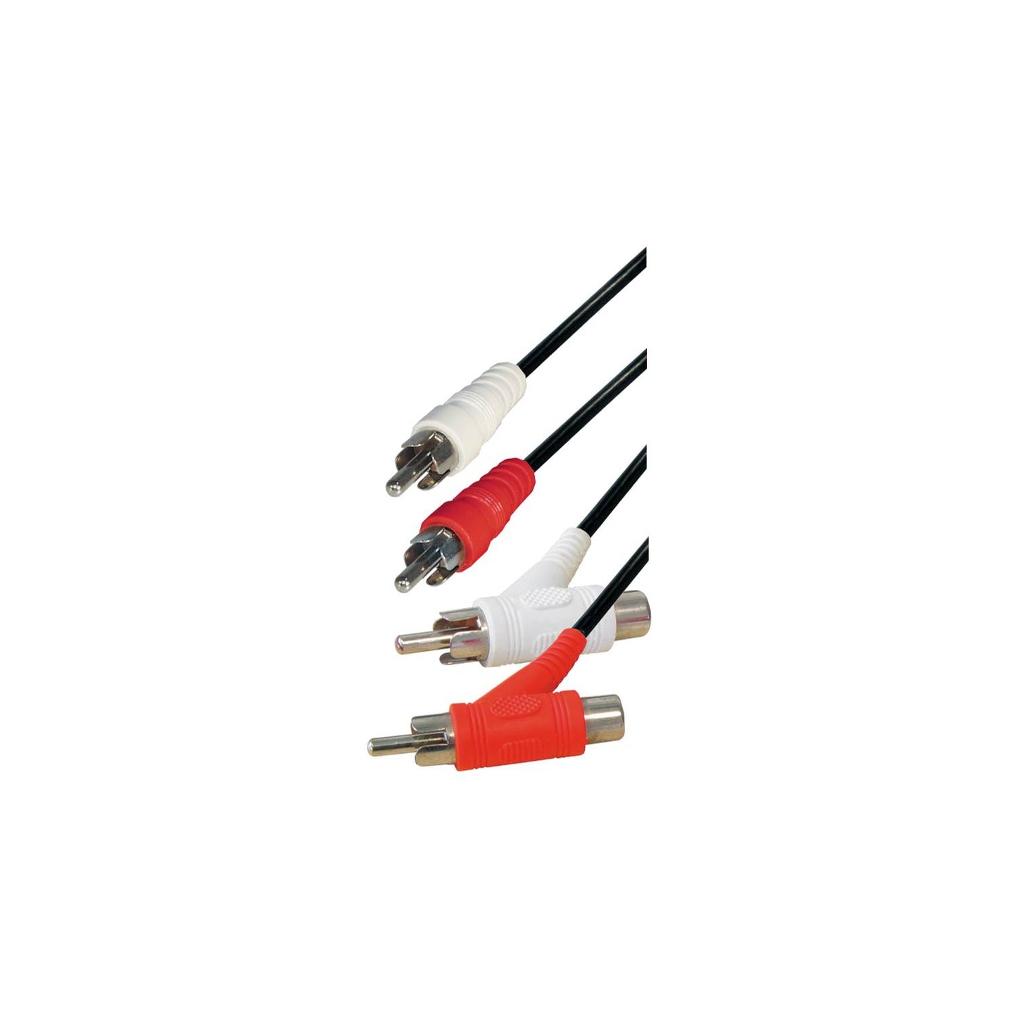 Câble Cinch avec fiches cylindriques 1,5 m