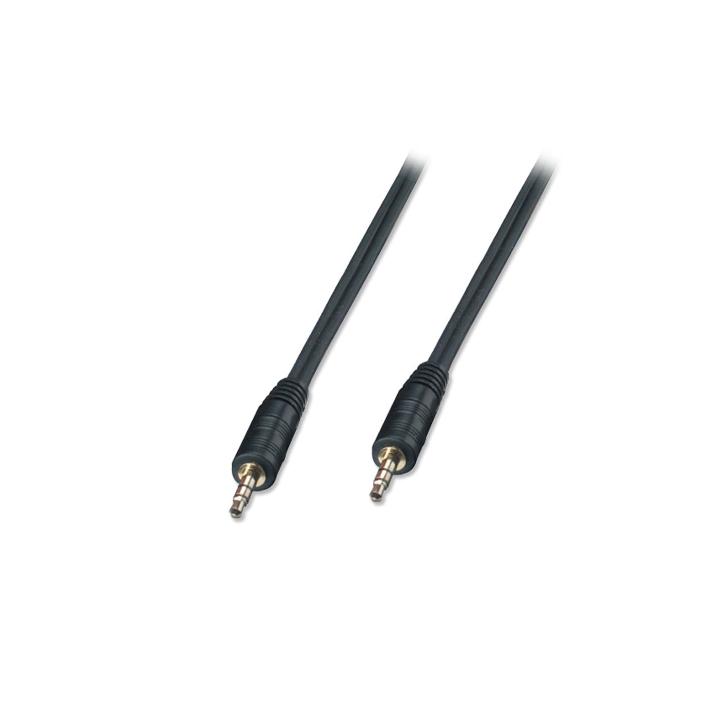 Câble de connexion 2x fiche jack stéréo 3,5 mm, contacts plaqués or, longueur 0,25 m