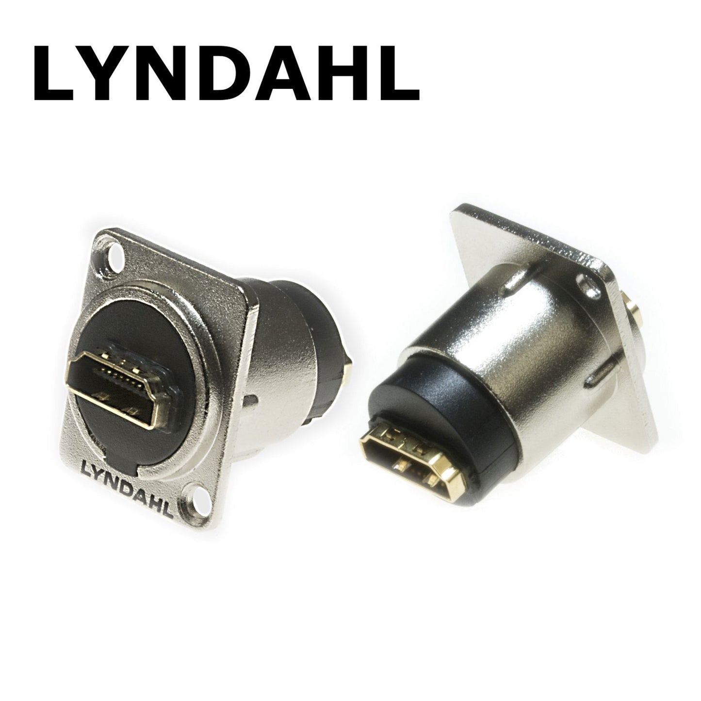 Prise à bride intégrée Lyndahl HDMI 1.4, LKHA0020, prise traversante haut de gamme
