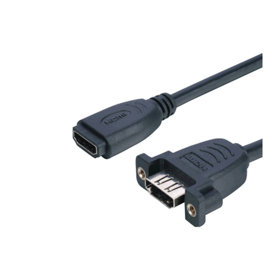 Lyndahl LKPK005 Câble adaptateur HDMI pour montage sur panneau avant, 2 x femelle