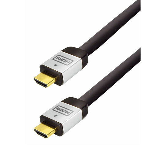 Câble plat HDMI 1.4 haute vitesse avec longueur Ethernet, compatible 3D