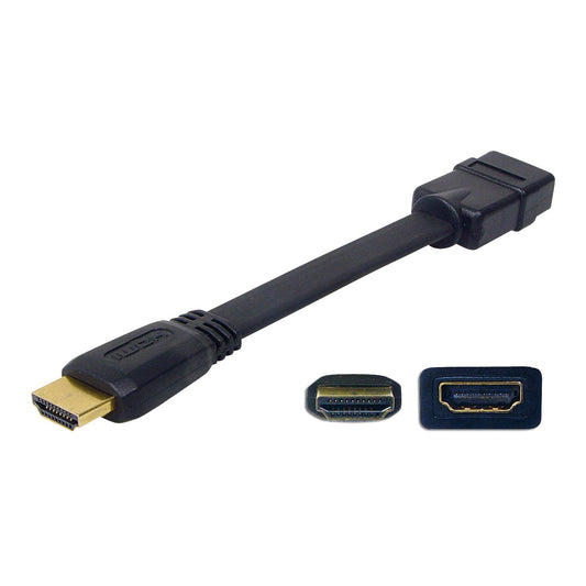 Rallonge courte HDMI flexible d'environ 20 cm