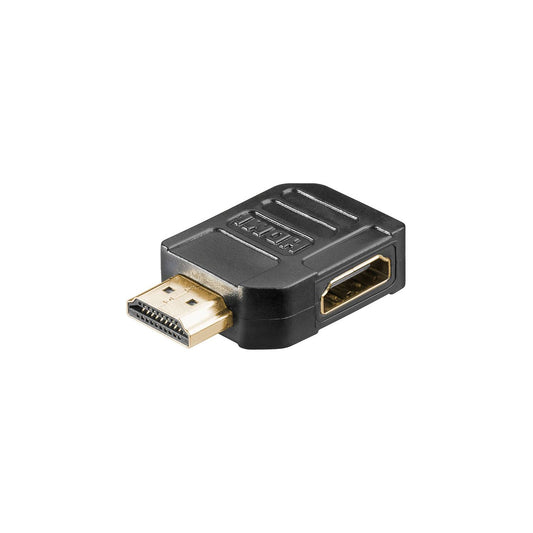 Adaptateur coudé HDMI, mâle/femelle latéral, version 1
