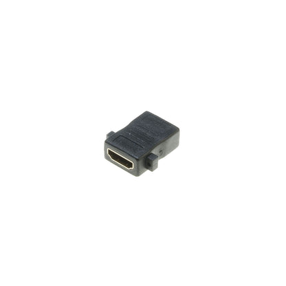 Lyndahl LKPA008 Adaptateur de montage sur panneau HDMI droit, adaptateur de panneau HDMI 1.4 F/F, plaqué or