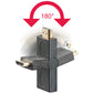 Prise adaptateur d'angle HDMI à brancher, réglable