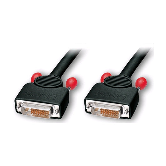 Lindy DVI-D Dual Link 24+1 Câble super longue distance, noir