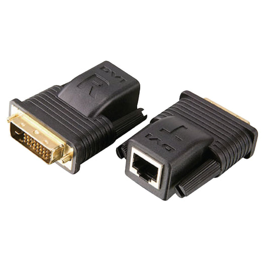 DVI - transmission sur un seul câble Cat jusqu'à 20 m