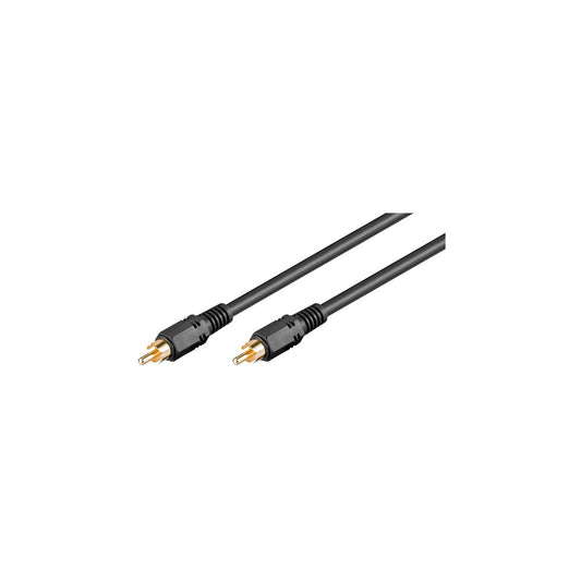 Câble cinch 75 ohms Câble vidéo 5 m RG59/U