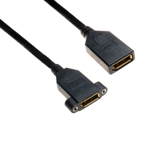 Lyndahl LKPK019-04 Câble adaptateur DisplayPort pour montage sur panneau, AF/AF, 40 cm