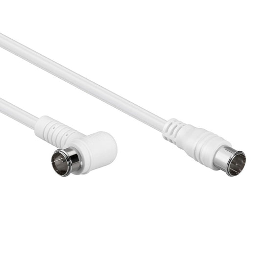 Câble de connexion Goobay SAT (F-Quick); Blanc