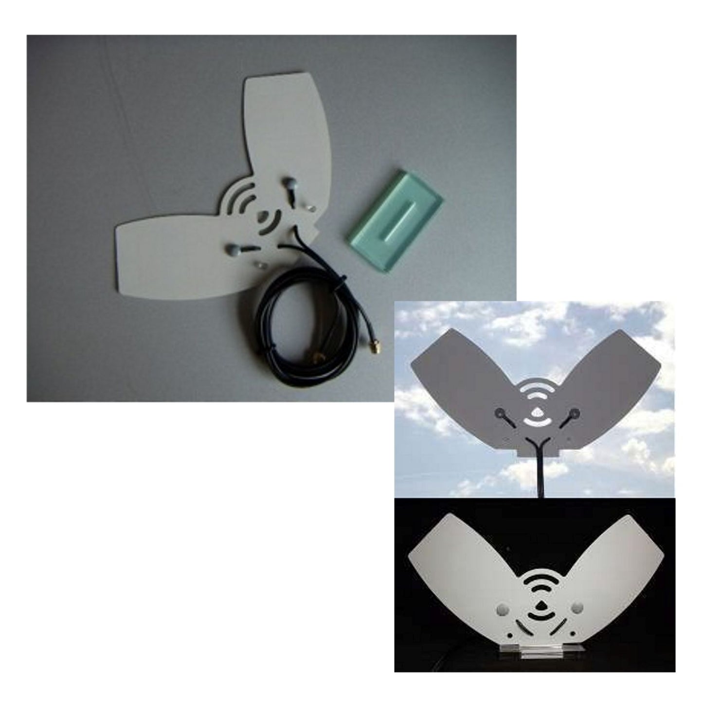 Antenne mimo Wittenberg LTE pour fréq. 790-2600MHz en blanc